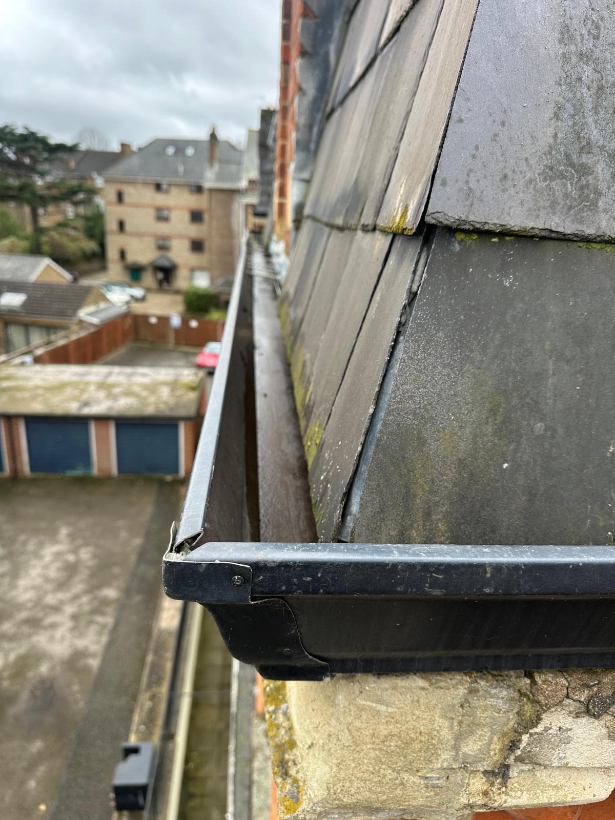 Gutter inspection, repair